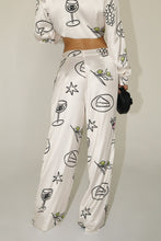 Load image into Gallery viewer, Sippin’ Martinis Silk Pants
