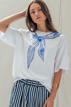 Load image into Gallery viewer, Sail Away Scarf Tee
