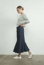 Load image into Gallery viewer, Radiant Rhythm Denim Skirt
