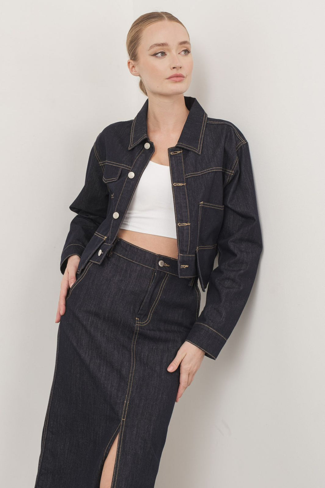 Annina Dark Denim Jacket