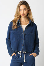 Load image into Gallery viewer, Just Like We Planned Denim Sweats Set
