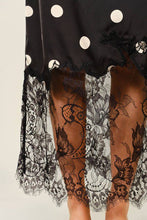 Load image into Gallery viewer, Infinite Daydreams Silk Mix Skirt in Black
