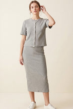 Load image into Gallery viewer, At My Level Knit Set in Grey
