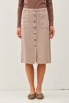 Let’s Call It Even Mauve Skirt
