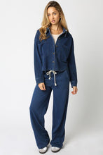 Load image into Gallery viewer, Just Like We Planned Denim Sweats Set
