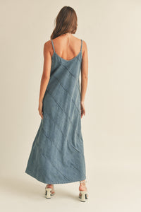 Atelier Denim Maxi Dress