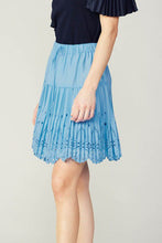 Load image into Gallery viewer, Chic Charisma Eyelet Skirt
