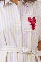 Load image into Gallery viewer, Catch of the Day Embroidered Dress
