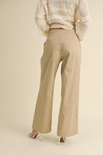 Load image into Gallery viewer, In Charge Pleated Taupe Trousers
