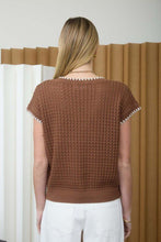Load image into Gallery viewer, Don’t Doubt It Brown Knit Top
