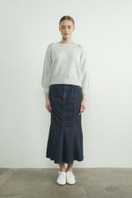 Load image into Gallery viewer, Radiant Rhythm Denim Skirt
