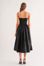 Load image into Gallery viewer, Lena Midi Dress in Black
