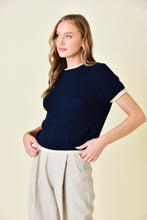 Load image into Gallery viewer, Simply Yours Navy Sweater
