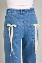 Load image into Gallery viewer, Hopelessly Devoted Bow Jeans
