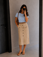 Load image into Gallery viewer, Here’s the Plan Skirt
