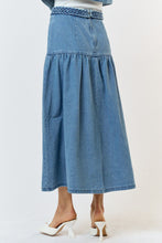 Load image into Gallery viewer, Ulla Braided Denim Set
