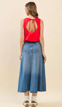 Load image into Gallery viewer, Céline Buckle Detail Midi Skirt
