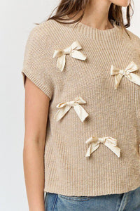 Breezy Grace Bows Sweater