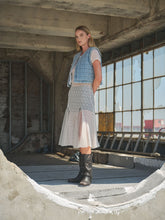 Load image into Gallery viewer, Here’s a Clue Quilted Denim Vest
