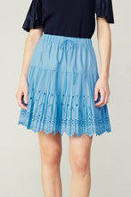 Load image into Gallery viewer, Chic Charisma Eyelet Skirt
