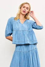 Load image into Gallery viewer, Skies of Blue Tencel Denim Set
