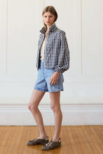 Load image into Gallery viewer, City Stroll Gingham Windbreaker
