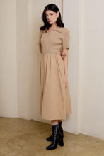 Load image into Gallery viewer, Cross Your Mind Mixed Dress
