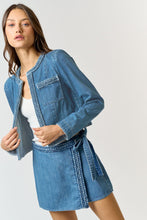 Load image into Gallery viewer, Ulla Braided Denim Set
