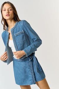 Ulla Braided Denim Set