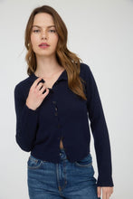 Load image into Gallery viewer, Elevated Essentials - Keep It Simple Navy Cardi
