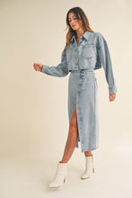 Load image into Gallery viewer, It’s a Vibe Denim Set
