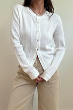 Load image into Gallery viewer, There When You Need Pointelle Cardigan

