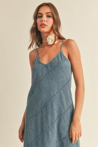 Atelier Denim Maxi Dress