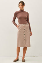 Load image into Gallery viewer, Let’s Call It Even Mauve Skirt
