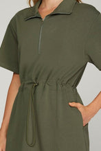 Load image into Gallery viewer, It All Worked Out Olive Dress
