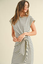 Load image into Gallery viewer, City Stroll Stripe Tee Dress
