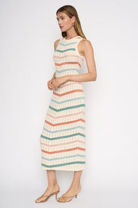 Between Now and Then Crochet Dress