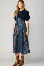 Load image into Gallery viewer, Flutter &amp; Fly Mixed Midi Dress
