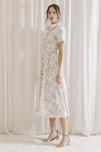 Whispering Garden Midi Dress