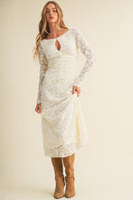 Load image into Gallery viewer, Natural Element Lace Dress
