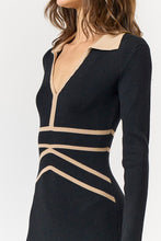 Load image into Gallery viewer, Elegant Edge Knit Dress
