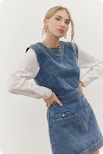 Load image into Gallery viewer, Just Wondering Mixed Quilted Dress
