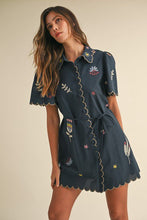 Load image into Gallery viewer, Someplace Somewhere Embroidered Dress
