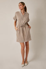Load image into Gallery viewer, In Motion Modal Taupe Dress

