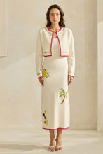 Load image into Gallery viewer, Chic by Nature Dress + Cardigan Set
