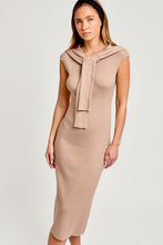 Load image into Gallery viewer, Blissful Strolls Tie Detail Dress
