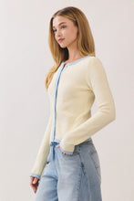 Load image into Gallery viewer, Taking Chances Contrast Cardigan
