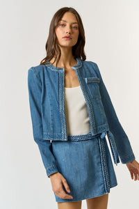 Ulla Braided Denim Set