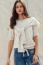 Load image into Gallery viewer, It Just Works Tie Up Sweater
