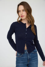 Load image into Gallery viewer, Elevated Essentials - Keep It Simple Navy Cardi
